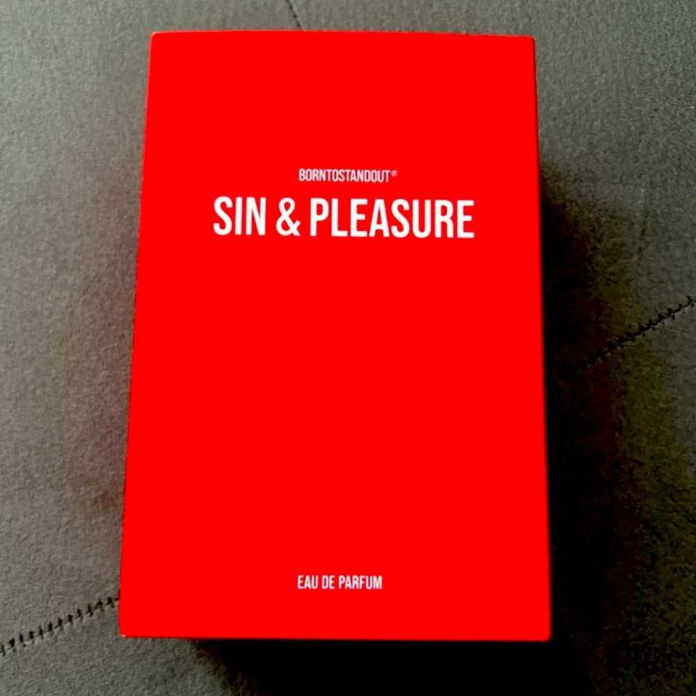 BTS Sin & Please empty perfume box